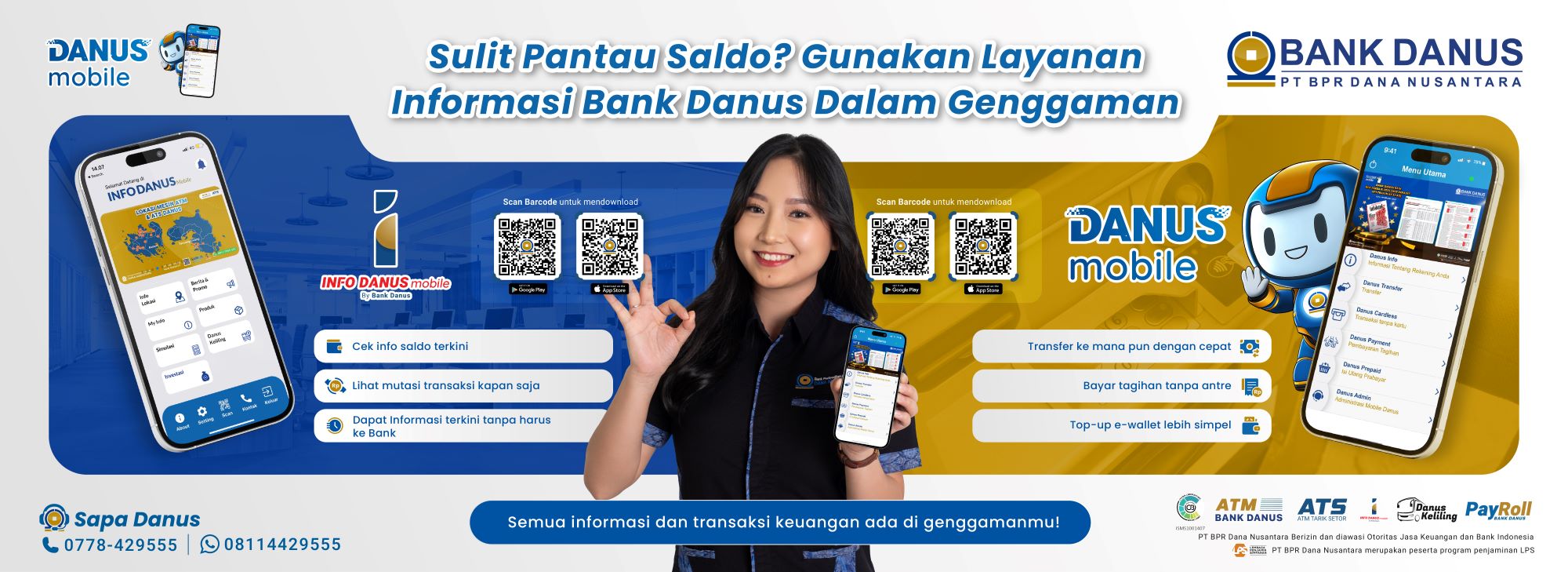 Info Danus dan Danus Mobile