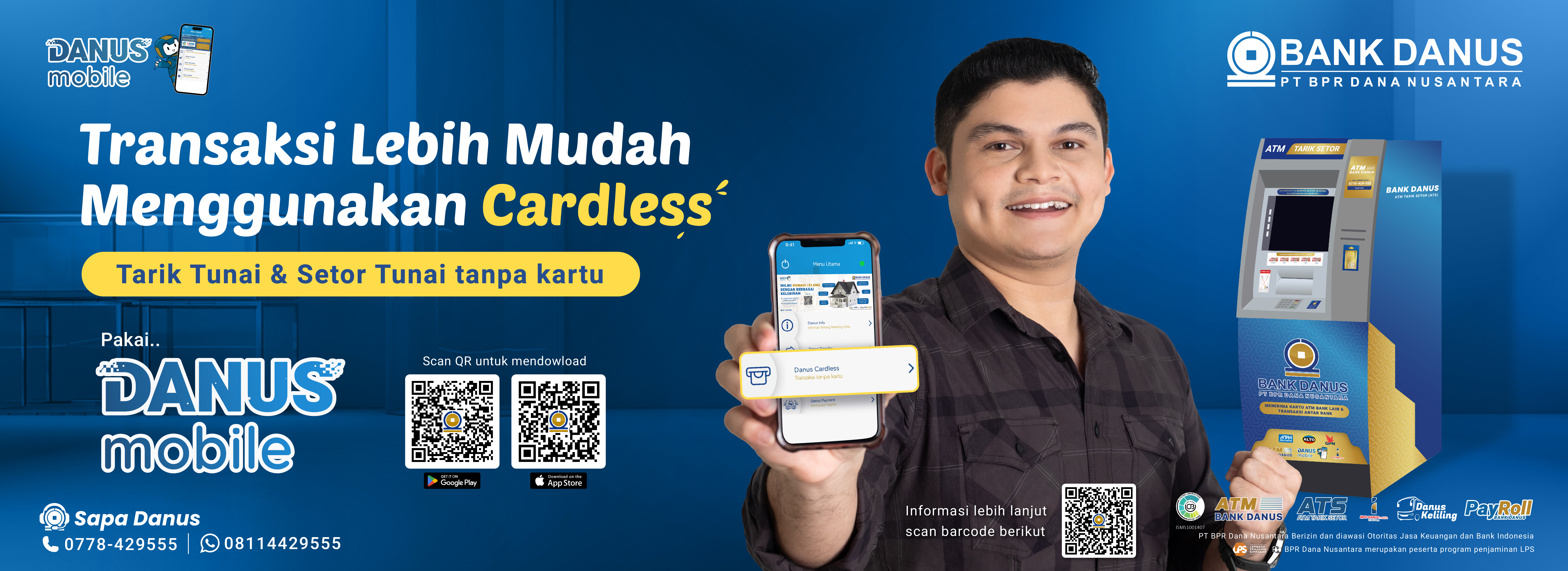 Fitur Cardless Danus Mobile